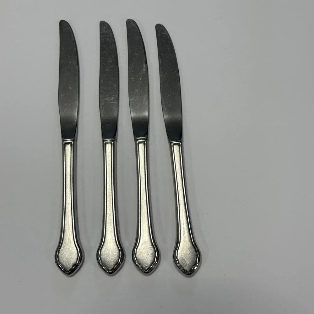 Oneida Summer Mist Autumn Glow Set Of 4 Dinner Knives